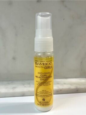 💜 Bamboo Smooth Curls, Anti Frizz Curl Re-Activating Spray NWOT
